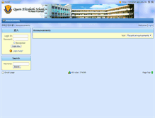 Tablet Screenshot of intranet.qes.edu.hk